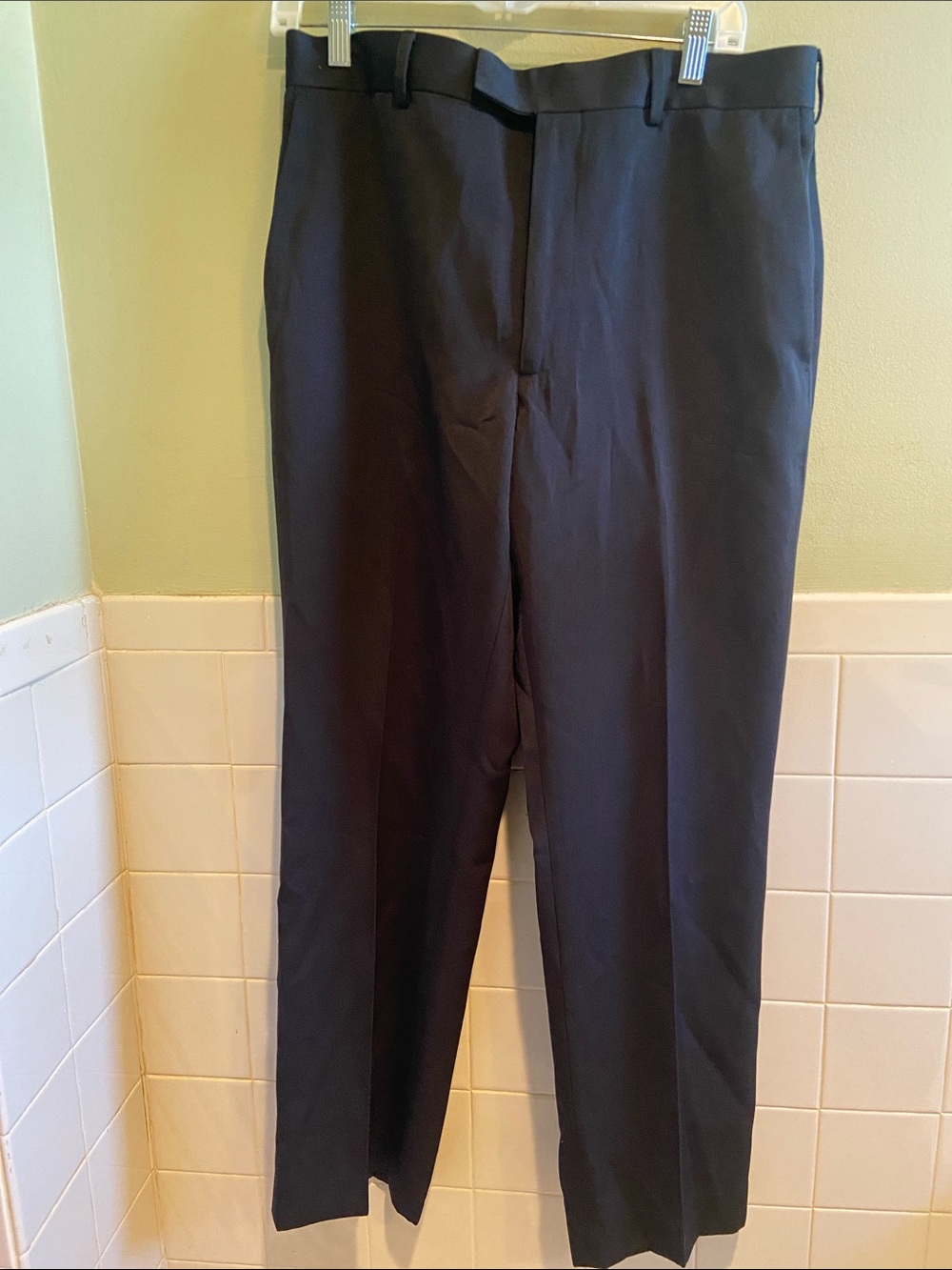 💙Axist Men's Black Dress Pants 100% Polyester Size 32X30